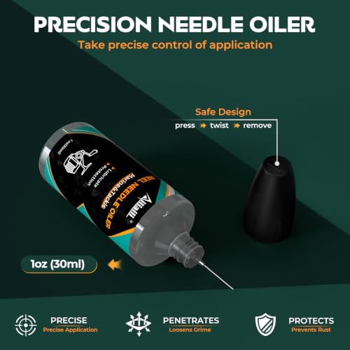 Fishing Reel Care Kit with Needle Oil & Grease