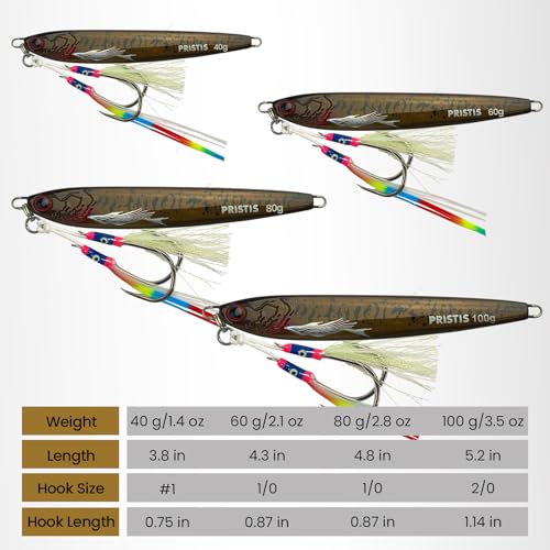 Angel Wings Vertical Jig (Olive brown / 3.5oz / 100g)
