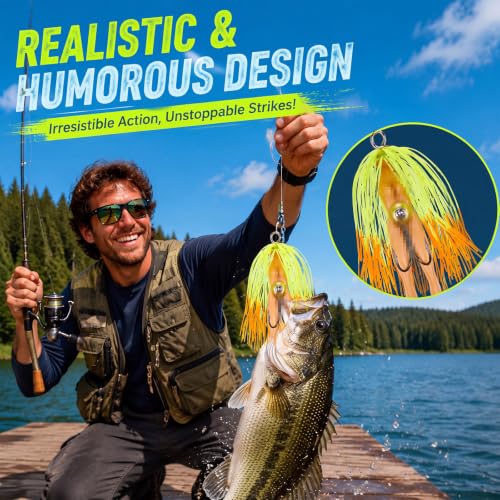 1 Pcs Fishing Lure (Grass Green)