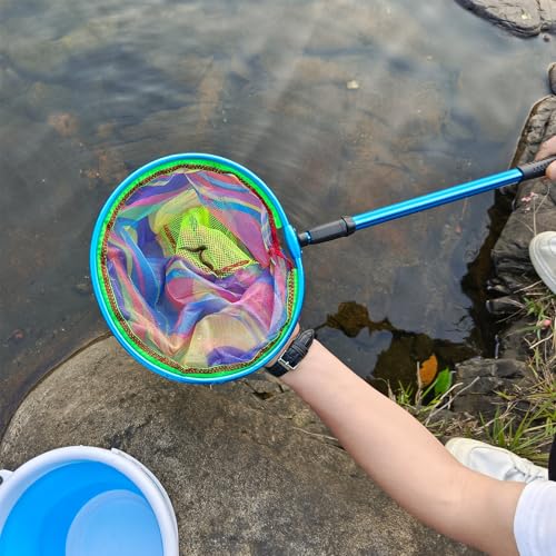 FishingNet2PieceSetRetractableNet forCatchingFrogs andTadpoles