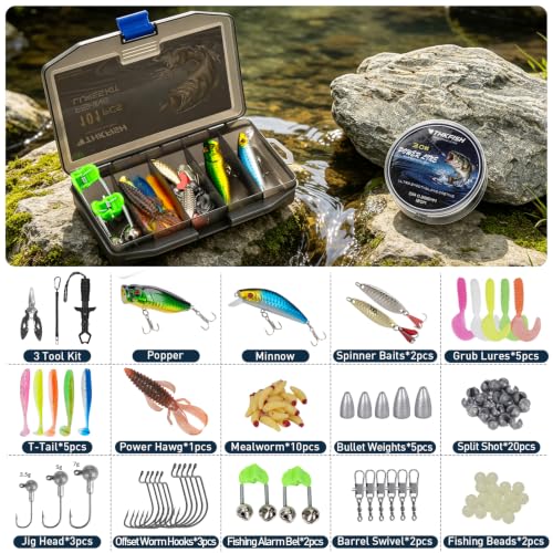 Beginner Telescopic Fishing Rod Reel Combo Full Tackle Kit (5.9FT)