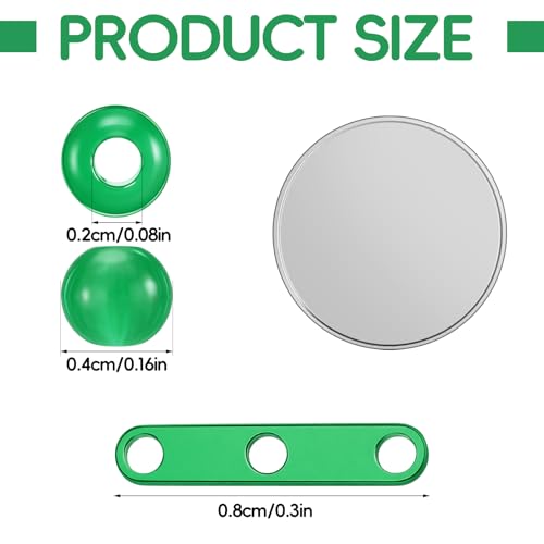 Fishing Bobber Stops and Beads Set (Green)
