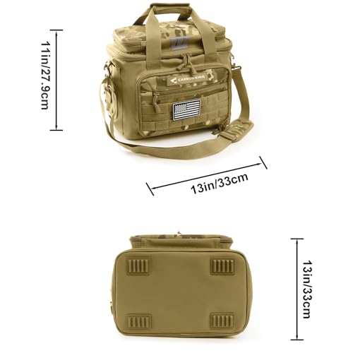 Waterproof Fishing Tackle Bag (Khaki)
