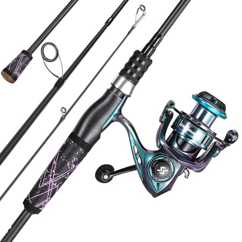 Fishing Rod Reel Combo (Spinning Combo / 6'0"Medium-Fast)