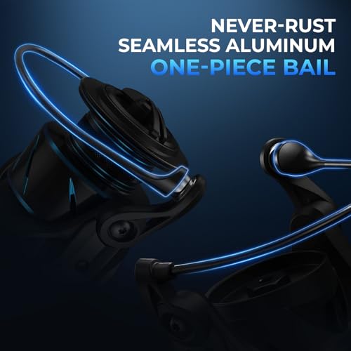 Verus Spinning Fishing Reels with Lightweight Nylitech Body