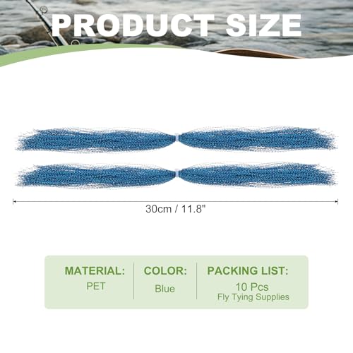 Crystal Flash Fly Fishing Line (Blue)