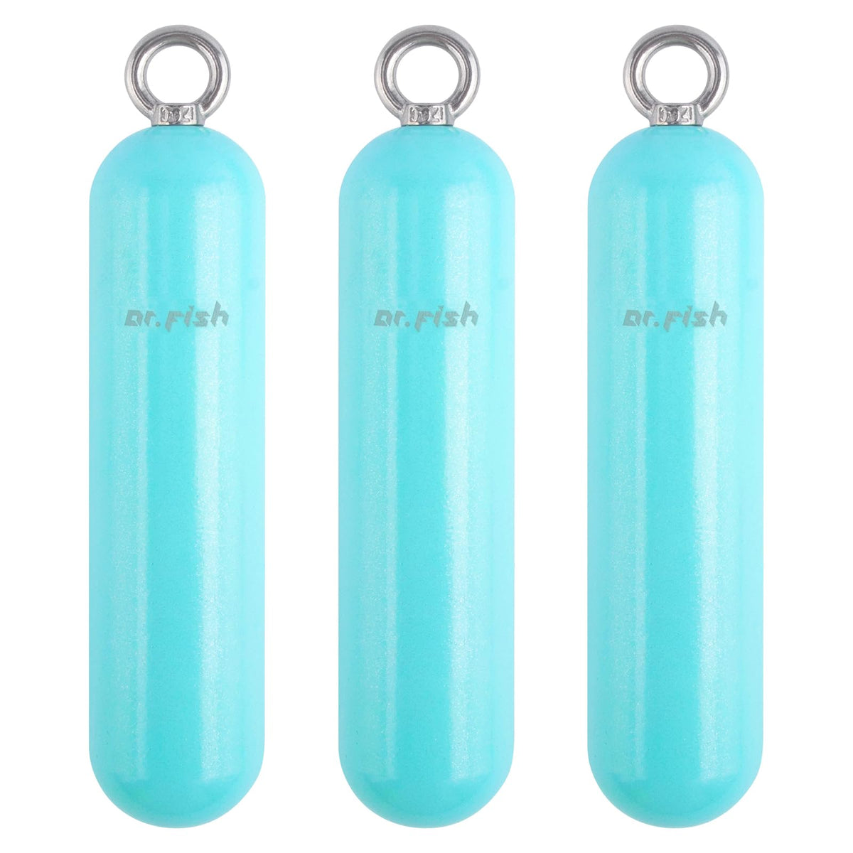 3pk Cylindrical Sinker Weight Saltwater Fishing 18oz (500g/18oz-3pcs)