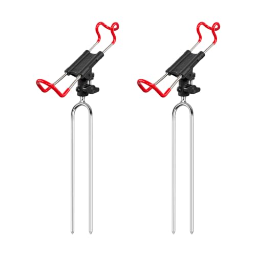 2 Pack Rod Holder for Ground