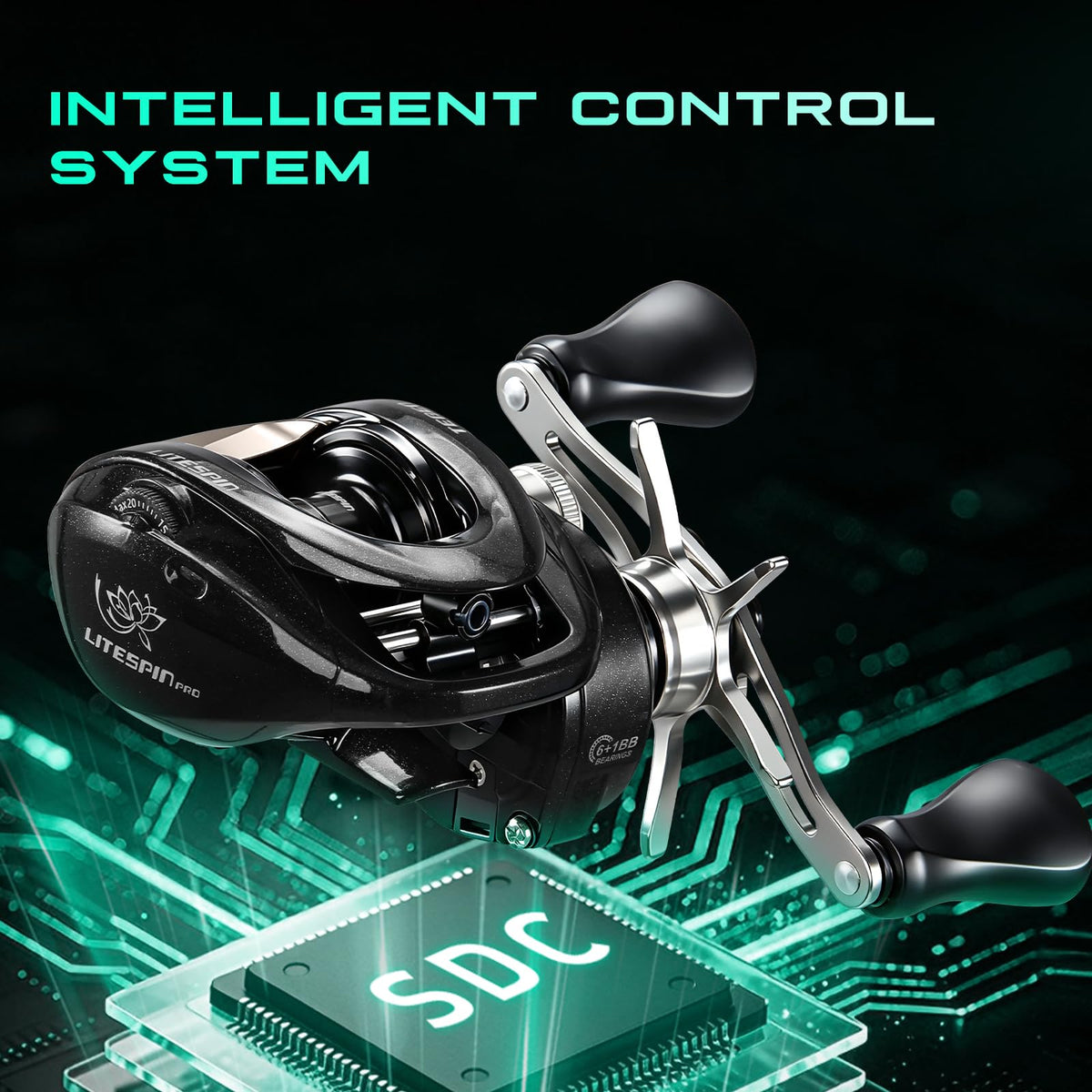 DC Baitcaster Reel (LSP(DC) / Left)