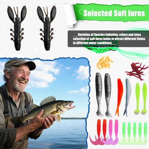 Fishing Lures Tackle Kit