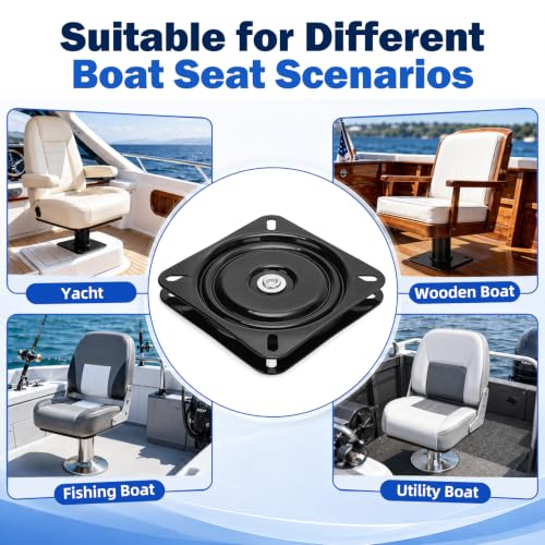 2Pcs Boat Seat Swivel Mount