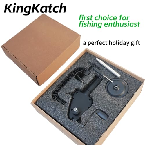Black Pig Shaped Fishing Line Winder Spooler