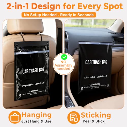 Recycled Disposable Car Trash Bags
