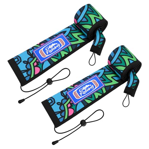 Fishing Rod Socks (Greenery / 58" x 2pcs)