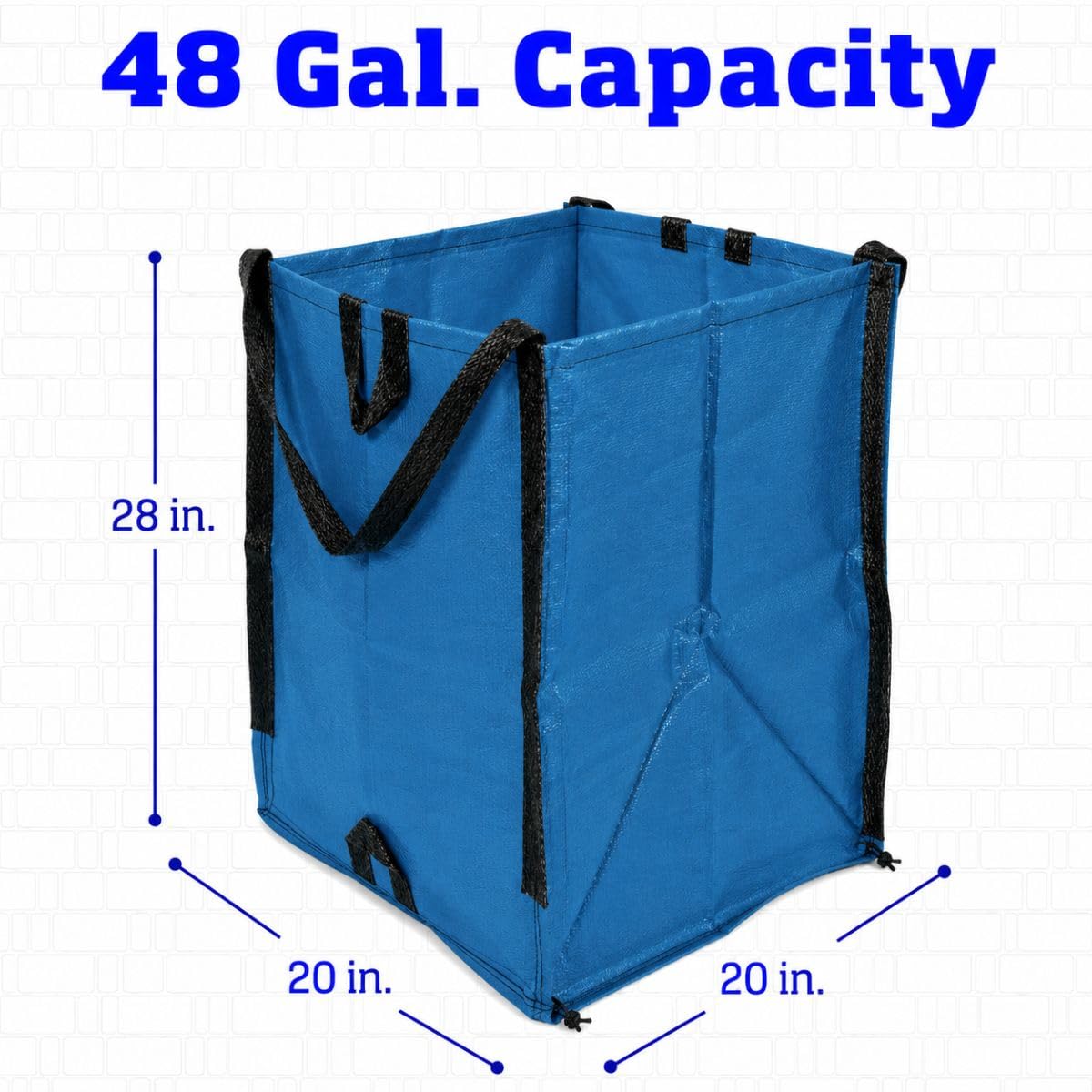 Heavy Duty Home and Yard Bags (Ocean Blue)