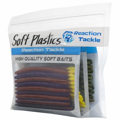 Clear Bait Bags for Soft Plastics (10-Pack)