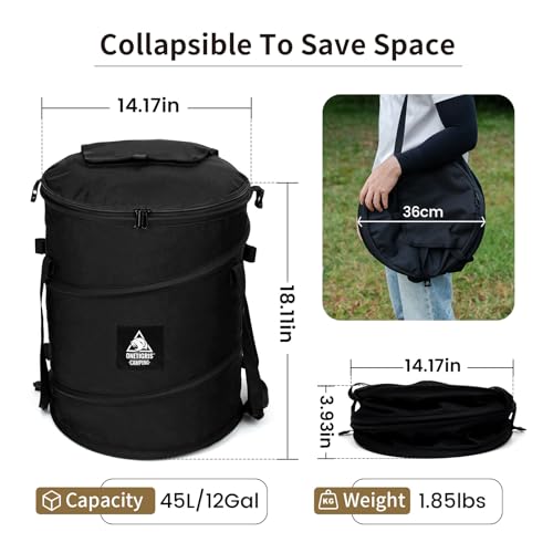 Pop up Camping Trash can