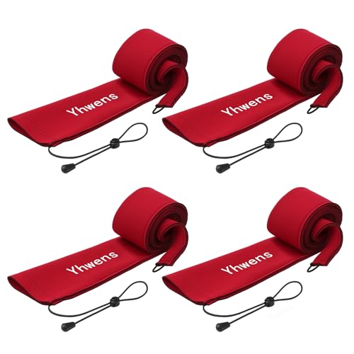 Neoprene Fishing Rod Sleeve Rod Sleeves Fishing Pole Sleeve Rod Socks for Fishing Poles Rod Cover Rod Protector Durable for Casting Spinning Trolling Sea Fishing Rod Storage
