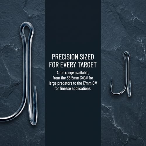 Pack of 30 Fishing Double Frog Hooks
