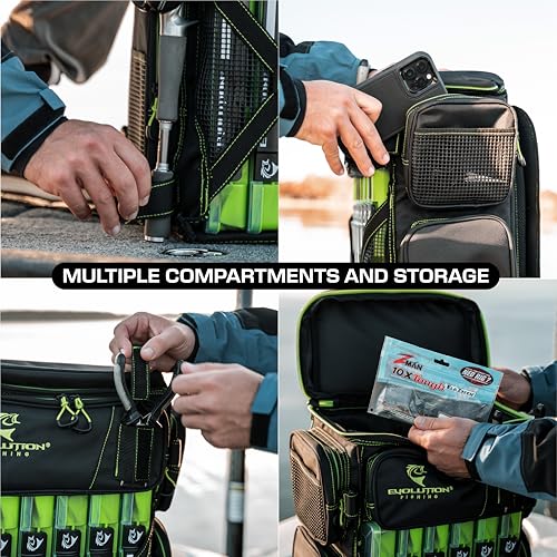 Evolution Fishing Drift Series Tackle Backpack