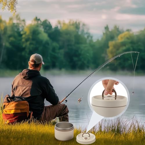 2 Pack Worm Containers for Fishing