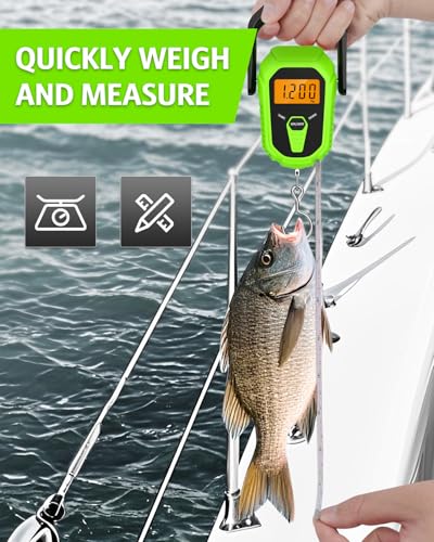 110lb 50kg Fish Scale with Lip Gripper