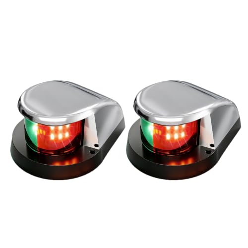 Boat Light Lights for Boat (Silver 2 Pack)
