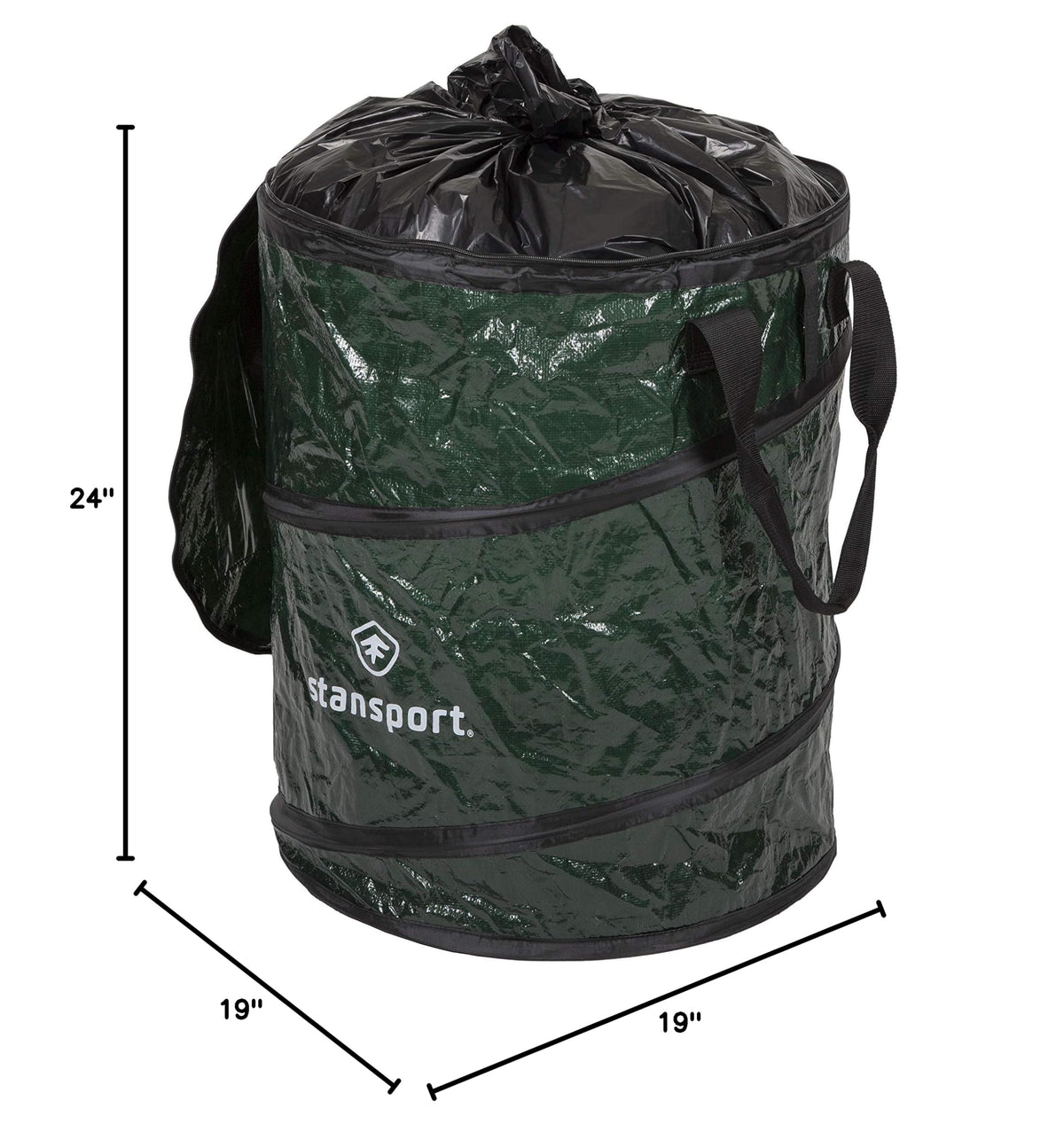 Collapsible Trash Can (Green)