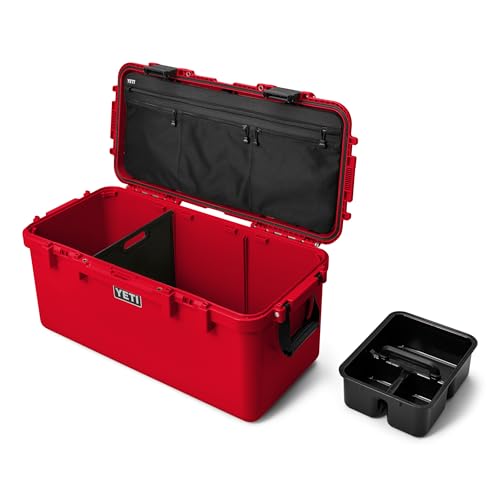 LoadOut 60 GoBox Divided Waterproof Cargo Case (Rescue Red / GoBox 60)