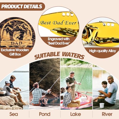 Fishing Gear Set (Dad / Wood)
