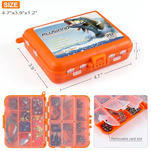 Fishing Accessories Kit (212Pcs Fishing Accessories Kit)