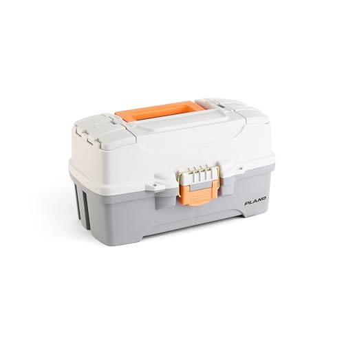 Two Tray Tackle Box (Light Grey/Dark Grey / Two-Tray / Two-Tray)
