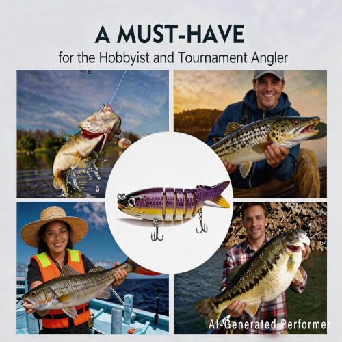 Multi Jointed Swimbait Hard Lure (A3-5.1"-0.7OZ)