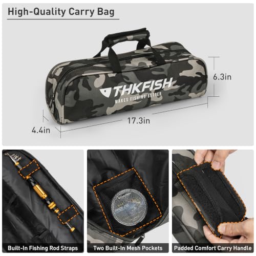 Beginner Telescopic Fishing Rod Reel Combo Full Tackle Kit (5.9FT)