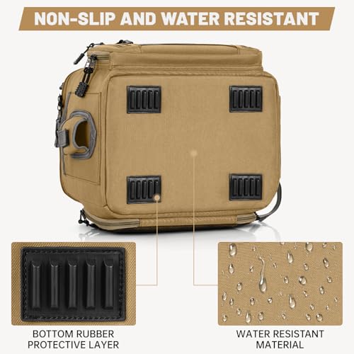 Fishing Tackle Bag Empty (Khaki / Bag Only)