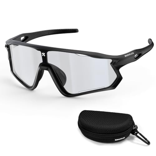 Photochromic Cycling Sunglasses for Men Women