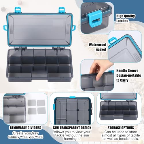 Fishing Tackle Box Waterproof Tackle Tray