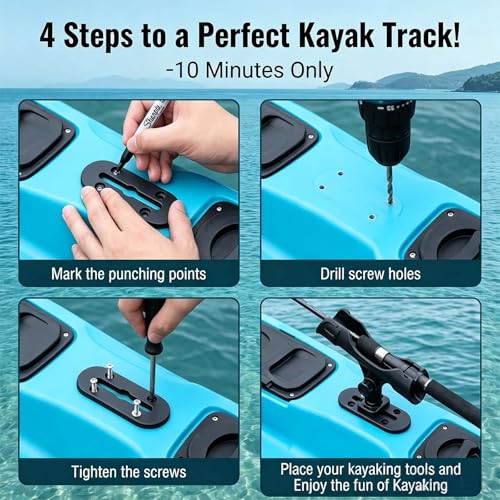 Kayak Track Low Profile Kayak Rail Mount