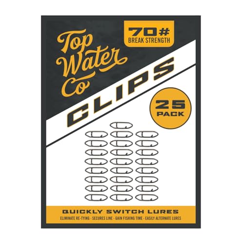 Co. Fishing Speed Clips Stainless Steel (Medium 70lb)