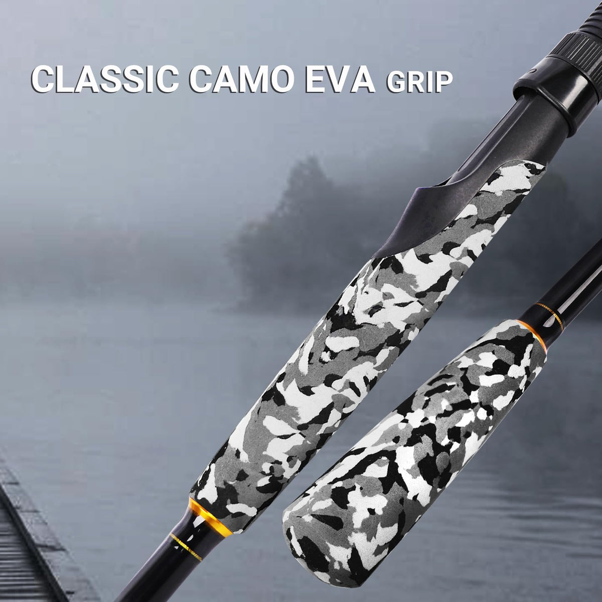4 Piece Travel Fishing Rod (6'6" Medium)