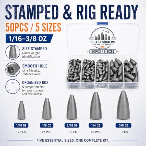 Bullet Fishing Weights