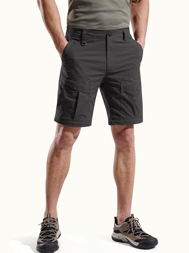 Mens Hiking Convertible Pants Zip Off Cargo Fishing Pants