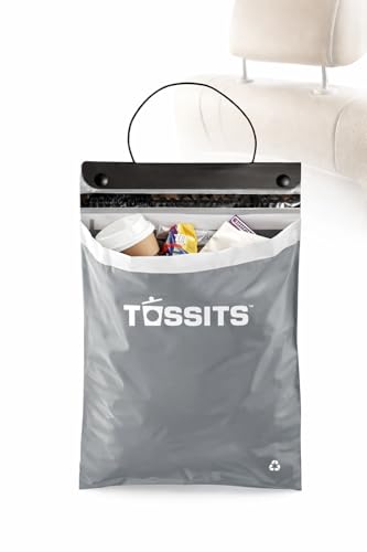 Hanging Car Trash & Garbage Bags (Gray / 7 Count)