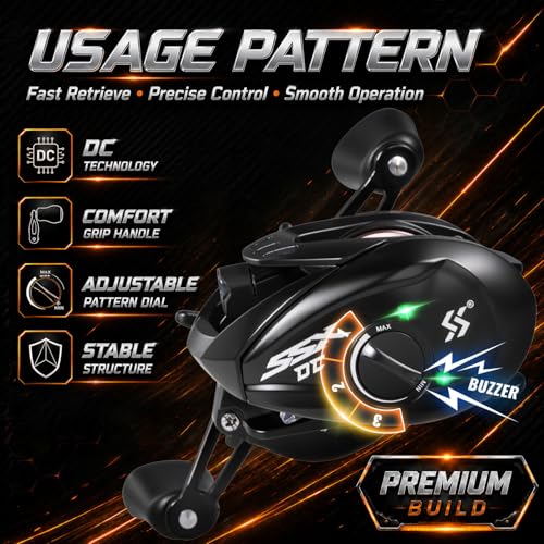 Baitcasting Combo (6'10''-Left Handle-Medium)