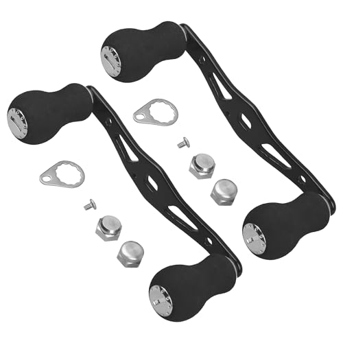 2 Pack Fishing Reel Handle Replacement for Baitcaster Reel Repair