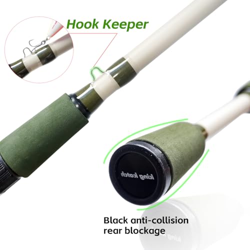6’0” Medium Power Spinning Fishing Rod