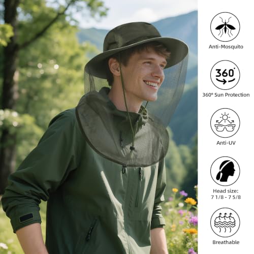 Mosquito Net Hat