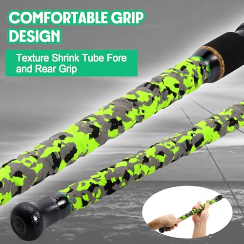 Surf Spinning Fishing Rod Carbon Travel Surf Rod M