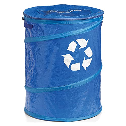 Pop Up Collapsible Trash & Recycling Cans