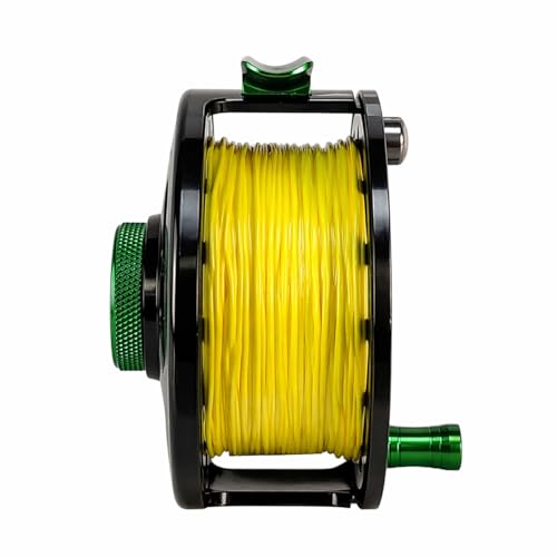 FLK II CNC Large Arbor Fly Reel Bright Oxidation Finish